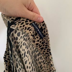 Brandy melville cheetah skirt